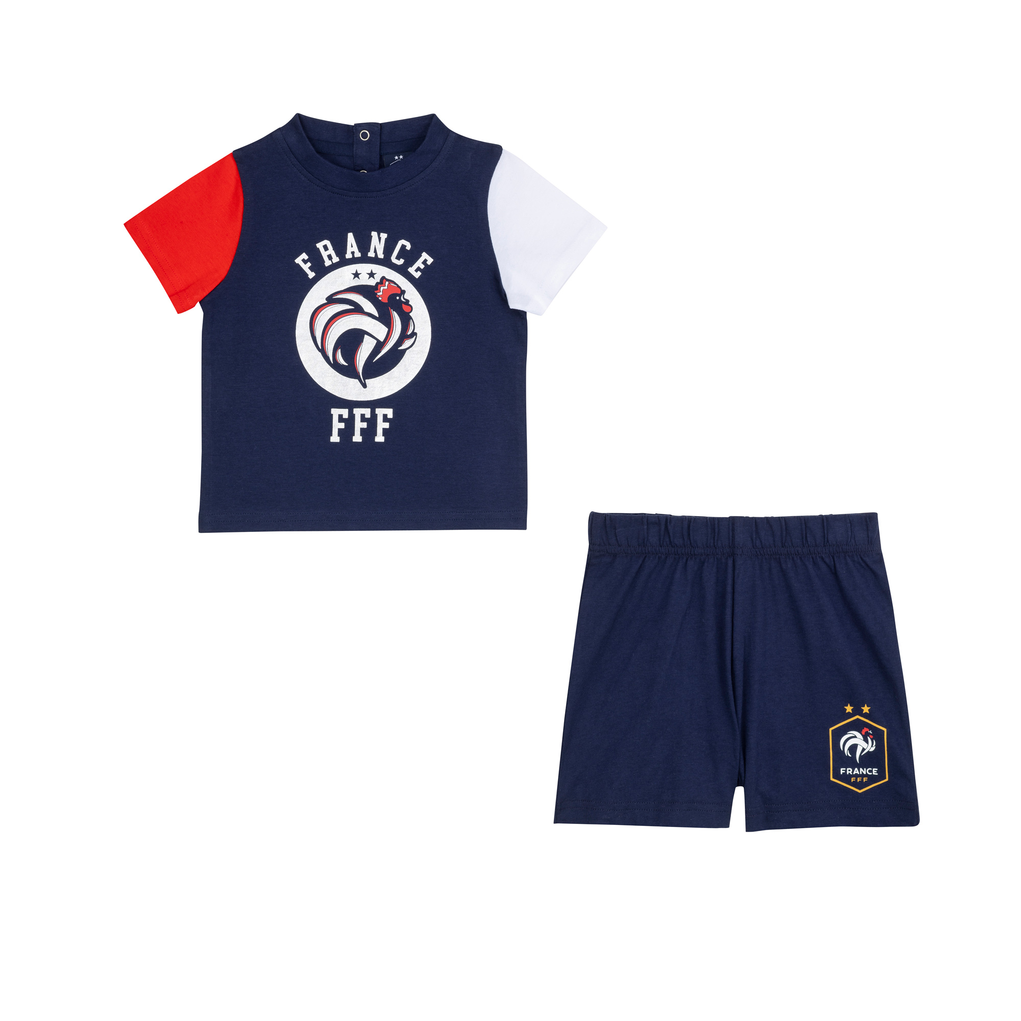 "Frankreich-Foliendruck-Logo-Set – Marineblau – Baby" Image