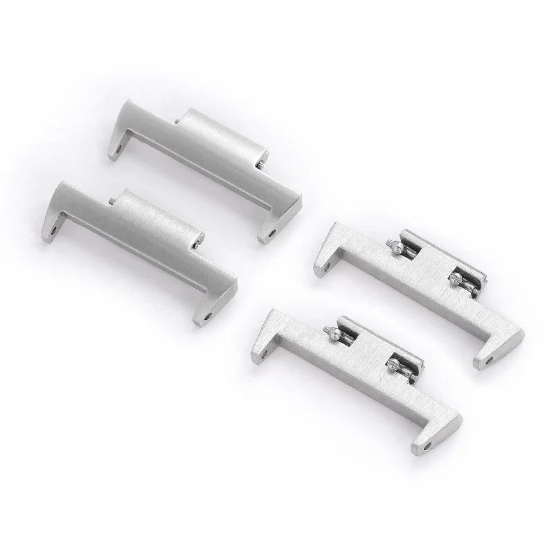 Edelstahl-Adapter, Anschlüsse für Tissot PRX Powermatic 40 mm Herren, Schnellverschluss, DIY-Uhrenzubehör, 12 mm, kein Band Image
