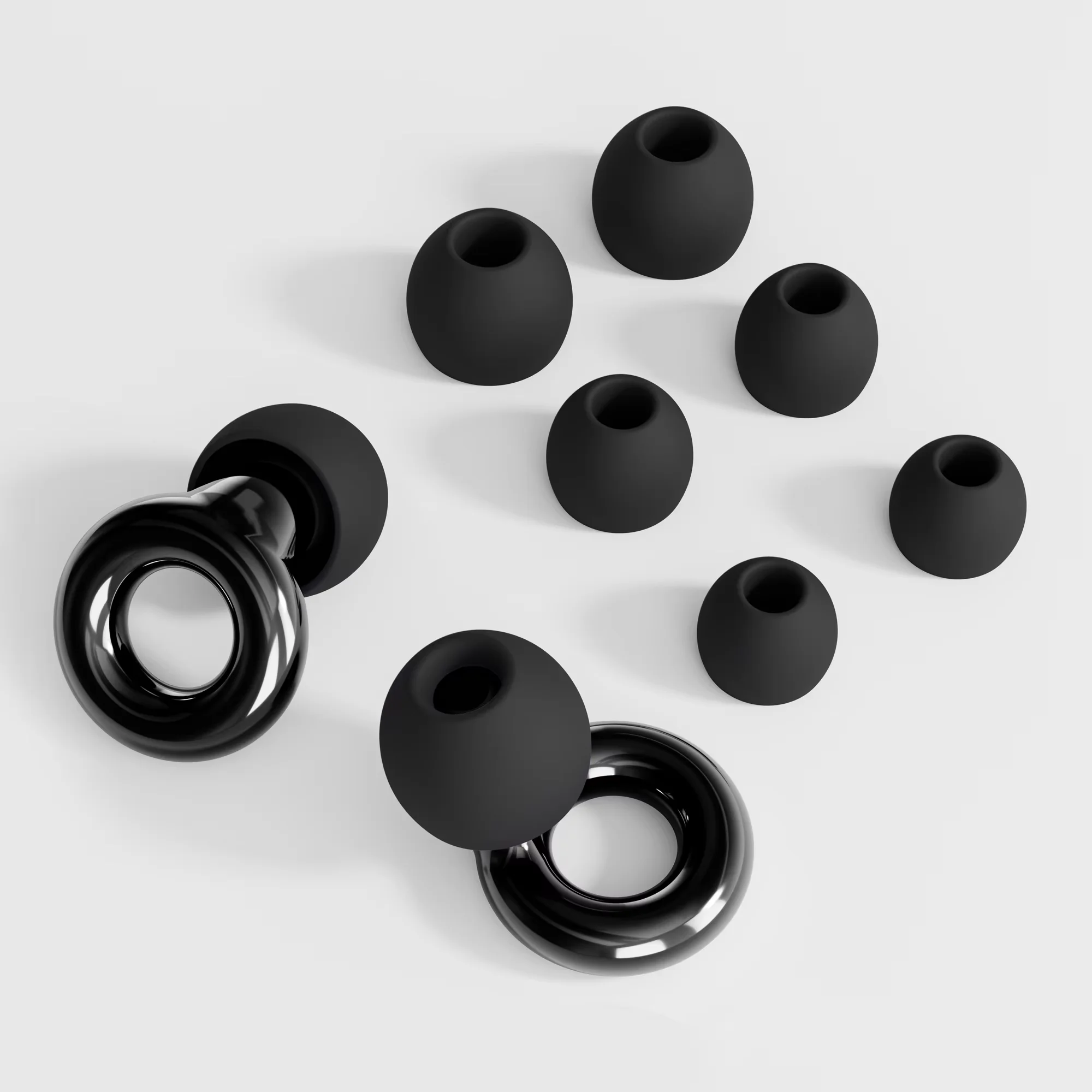 Wiederverwendbare Silikon-Schwimmohrstöpsel Geräuschreduzierende Schallblockierende Ohrstöpsel für Pool Bad Duschen Surfen