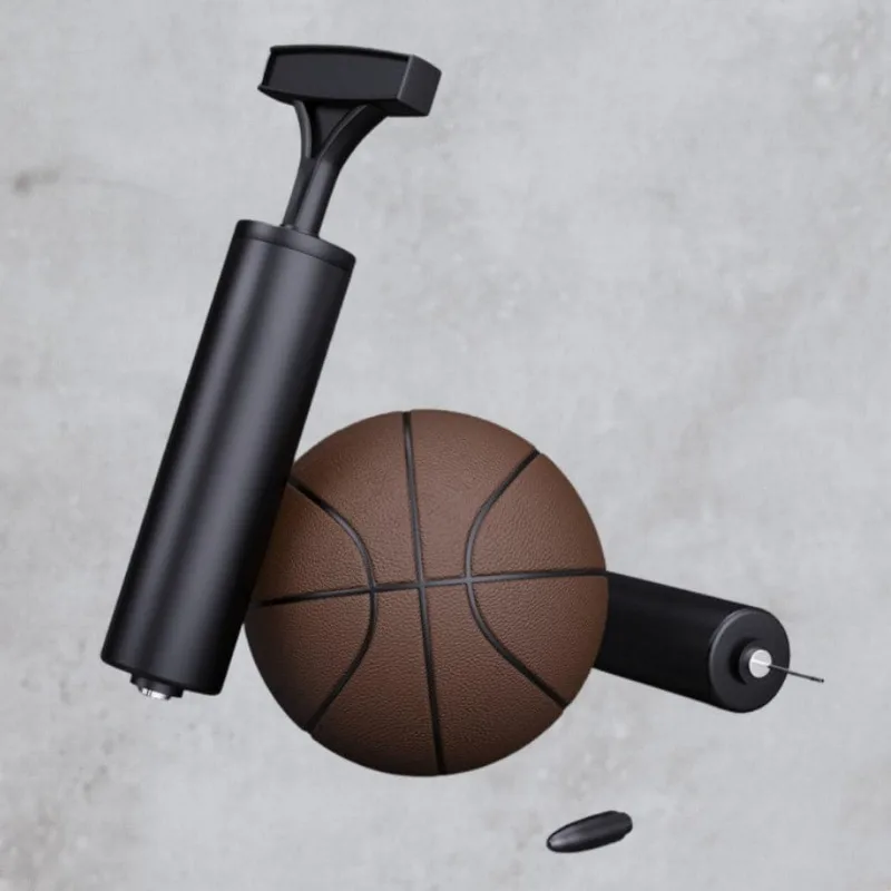 3-in-1 Aufblasbare Sportballpumpe mit Gasnadel - Perfekt für Basketball, Fußball, Schwimmen und Strandaktivitäten Image