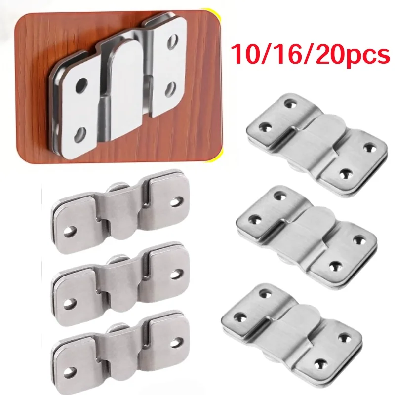 10/16/20 Stück hängende Verbinder, Hardware-Zubehör, Bilderrahmen, an der Wand montierte Hängeclips, hängende Bilder Image