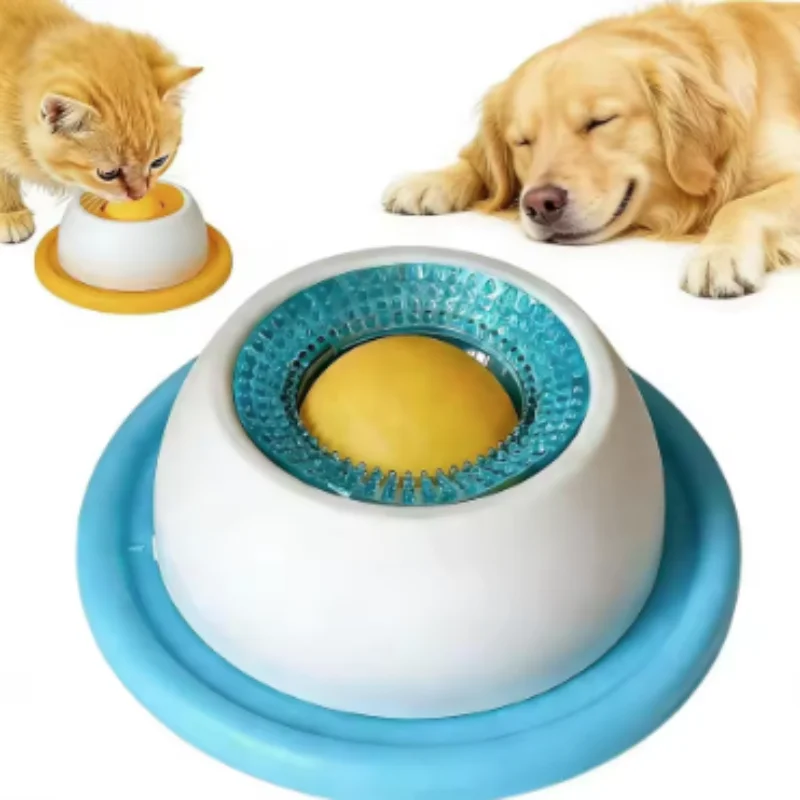 Neue interaktive Hundespielzeuge, Slow-Feeder-Futterspender, Leck- und Kauspielzeug für Welpentraining und Katzenfütterungs-Erweiterungszubehör Image