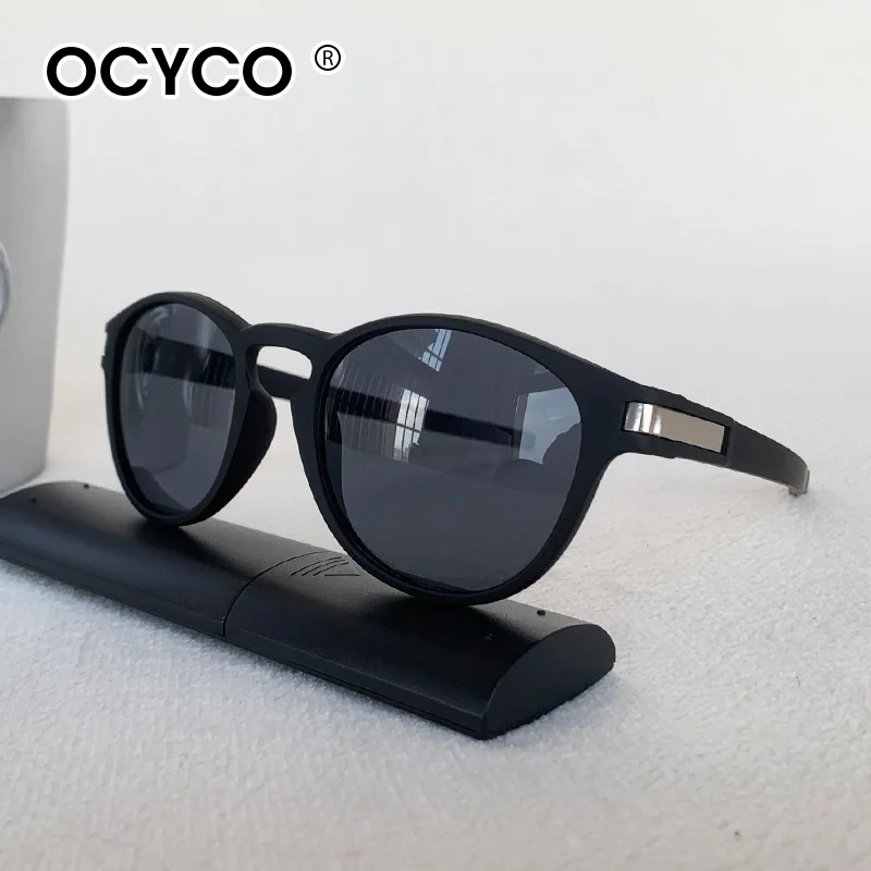 OCYCO ﻿ Outdoor-Sport Runde Sonnenbrille Unisex Herren Damen Fahr-Schutzbrille Retro Mode Sonnenbrillen Image