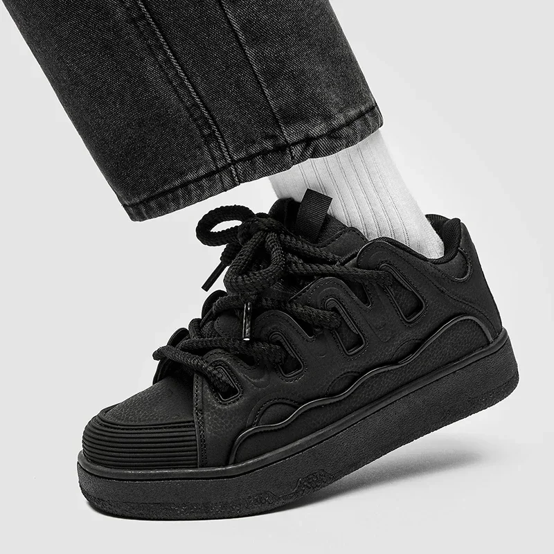 Baumwoll schuhe Creme brot Schuhe ins Mode liebhaber Hong Kong Sport Casual Board Schuhe Frühling kleine weiße Schuhe