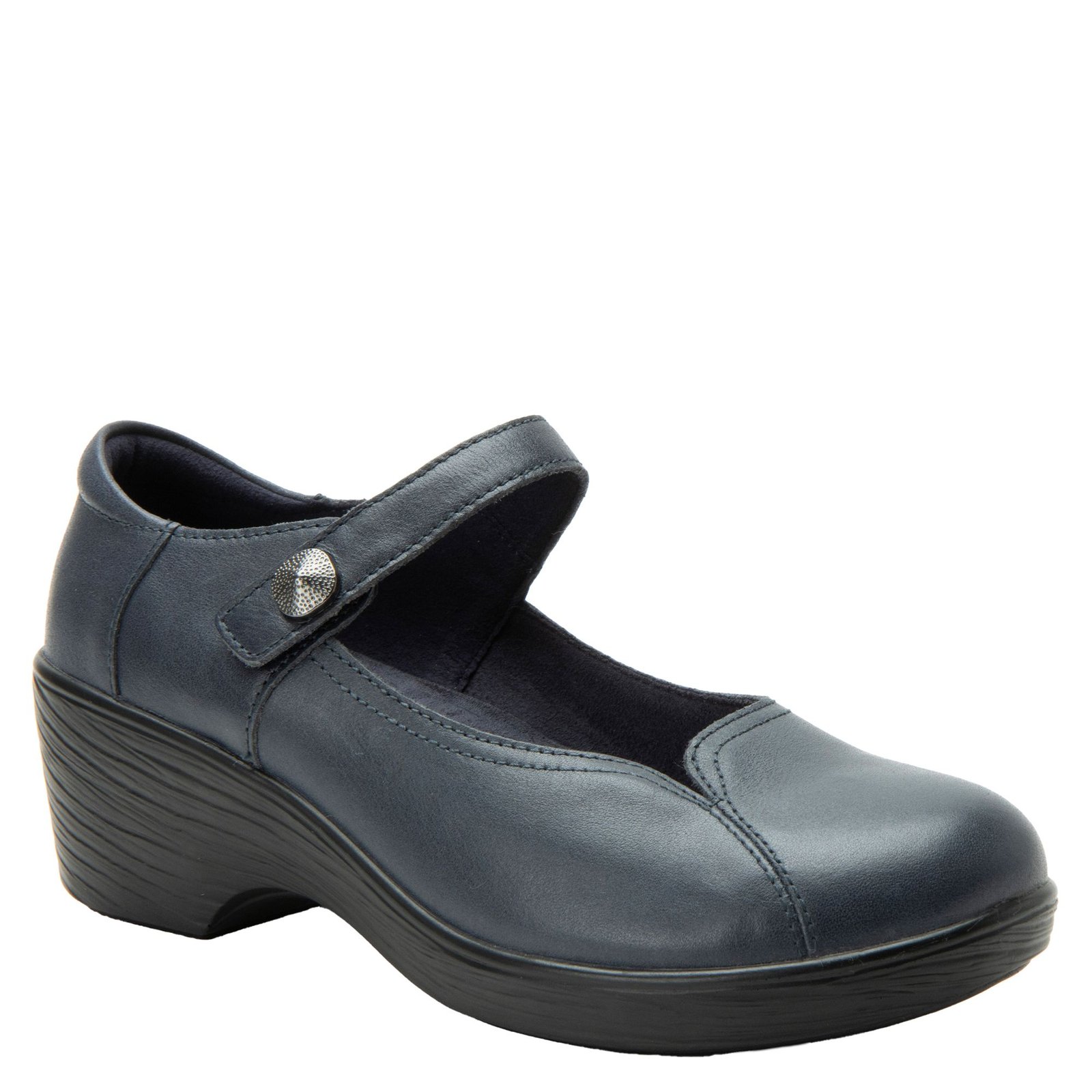 Alegria Saylar - Womens Euro 38 US 8 - 8.5 Navy Slip On Medium