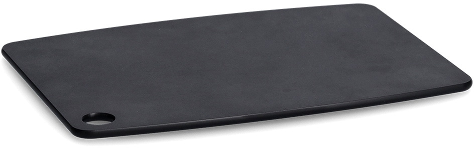Schneidebrett ZELLER PRESENT "Eco", schwarz, B:21,5cm H:0,6cm L:29,8cm, Holzfaserlaminat, Schneidebretter, Modernes Schneidebrett Image
