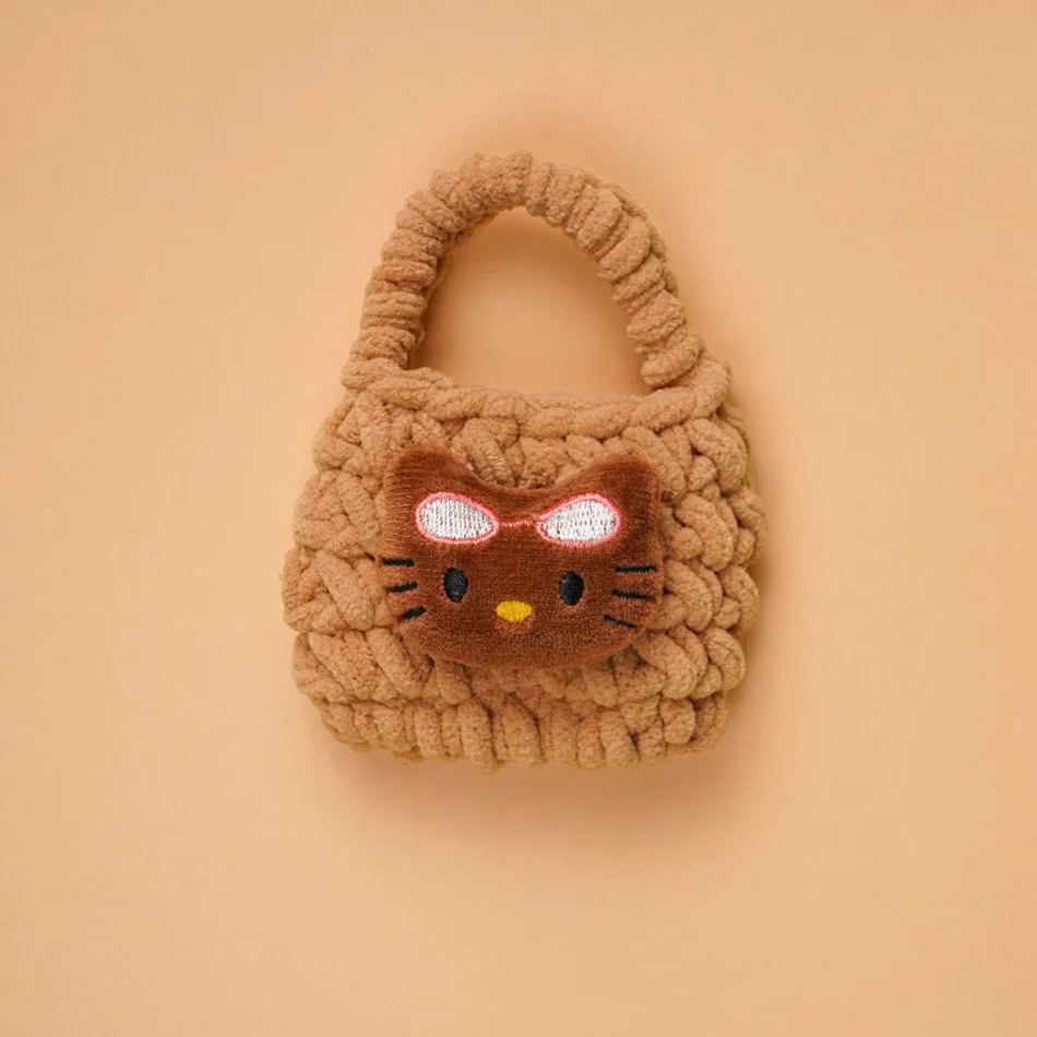 2026 Neue Kawaii Sanrio Hello Kitty Hawaii Schwarze Kitty Stoßfeste Kopfhörer-Hülle Kopfhörer-Schutz Mini-Geldbörse Geschenk für Mädchen