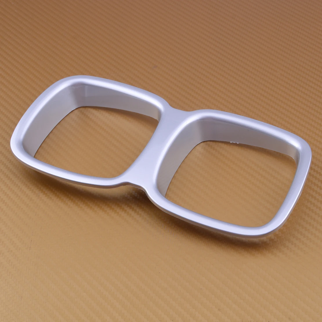 beler Chrome Interior Water Cup Holder Trim Cover Dekoration Fit for Suzuki SX4 S-cross 2014-2018