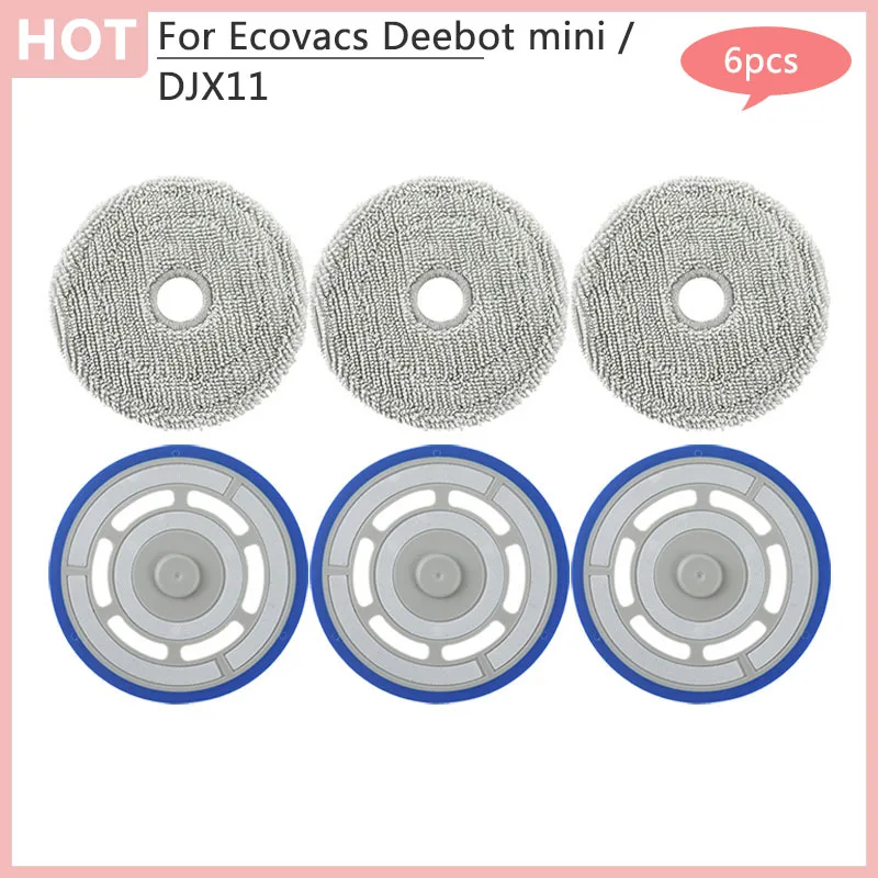 Ersatzteile für Ecovacs Deebot mini / DJX11 Ersatzteile Lappenhalter Lappenständer Mopptuchzubehör Roboterstaubsauger Image