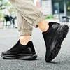 Herren-Sneaker mit 6 cm Keilabsatz, Plateau-Schuhe mit Erhöhung, Casual Chunky Schuhe, Größe 37-45