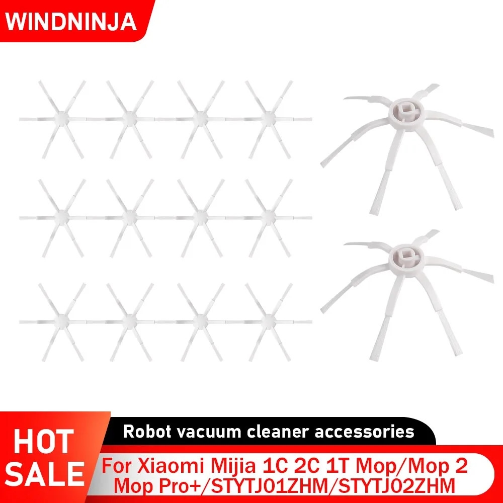 Seitenbürste für Xiaomi Mijia 1C 2C 1T STYTJ01ZHM STYTJ03ZHM für Xiaomi Mi Mop 2/Pro+ für Dreame F9 Roboterstaubsauger Zubehörteil Image