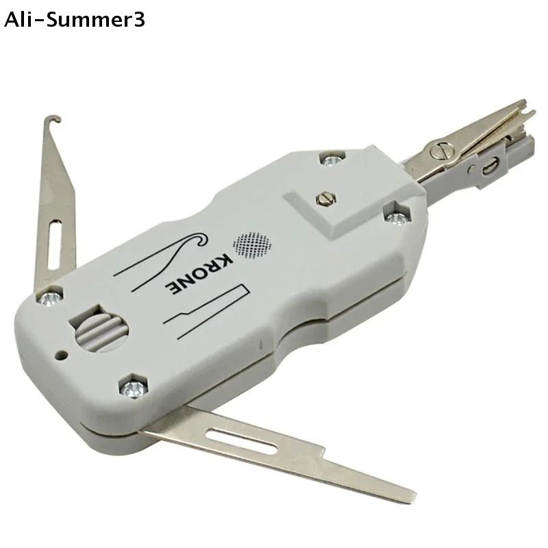 【S3y】Hochwertiges KRONE Punch-Down-Werkzeugset mit Sensor für Ethernet-LAN-Netzwerke, Cat5, RJ45, Telekommunikations- und Telefonkabel, RJ11-Kabel, Netzwerkwerkzeug Image