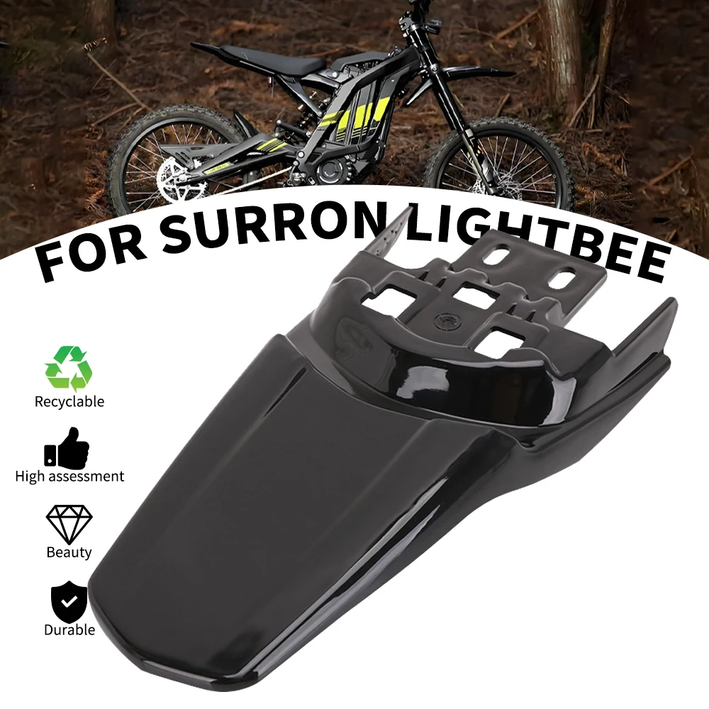 Parafanghi posteriori Ebike Parafango per Sur-Ron Sur Ron Surron XS Light Bee Fuoristrada Veicolo elettrico Bici da fondo Motocross