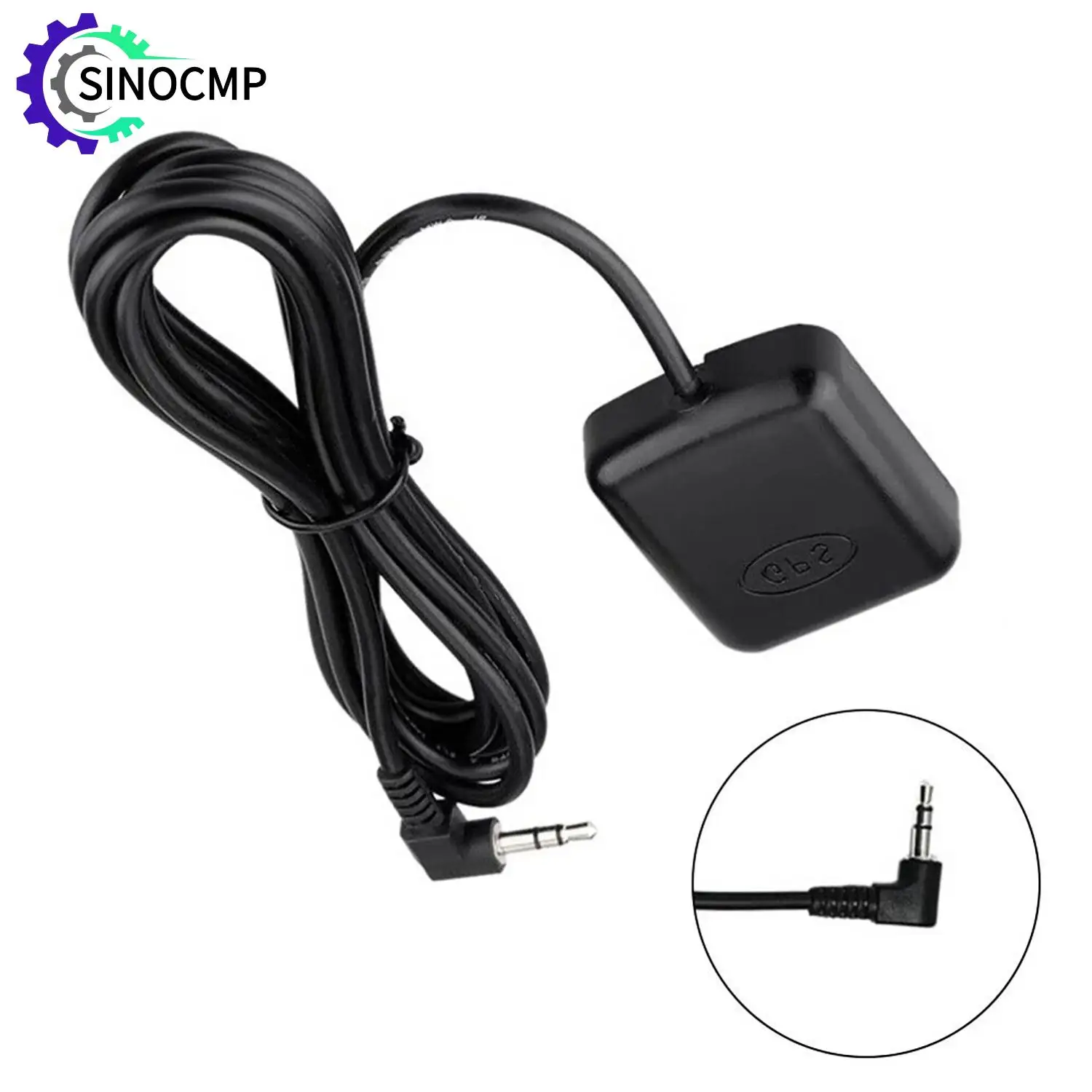 3.5mm Elbow External GPS Antenna For Cars Truck SUV Dash Cams Dash Camera Car GPS Signal Antenna Auto Signal Enhance Device Part