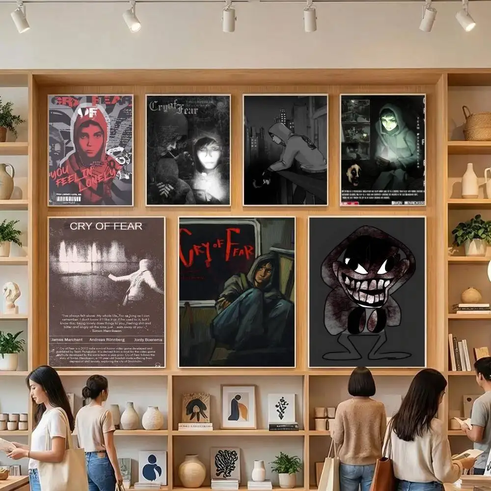 Game Cry of Fear Simon Henriksson Good Quality Prints and Posters HD Quality Poster Wall Art Painting Study Home Decor