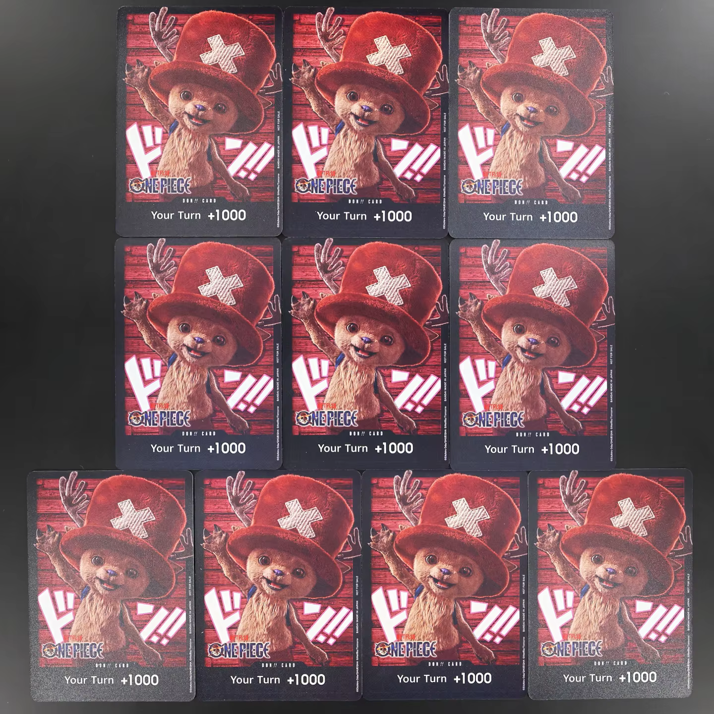 One Piece TCG OPCG Englisch Netflix DON Karte Promo Tony Tony Chopper Live-Action Promotion Chopper DON Anime Sammelkarten Image