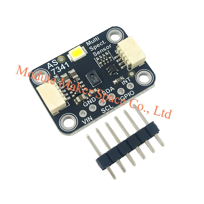 AS7341 10-Kanal-Spektralfarbsensor-Breakout-Board – STEMMA QT / Qwiic-kompatibel Image