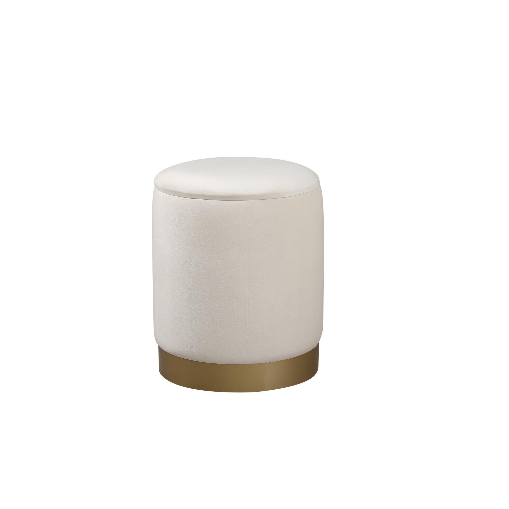 Elegant Decor Ozman Ottoman - OT1015BGE