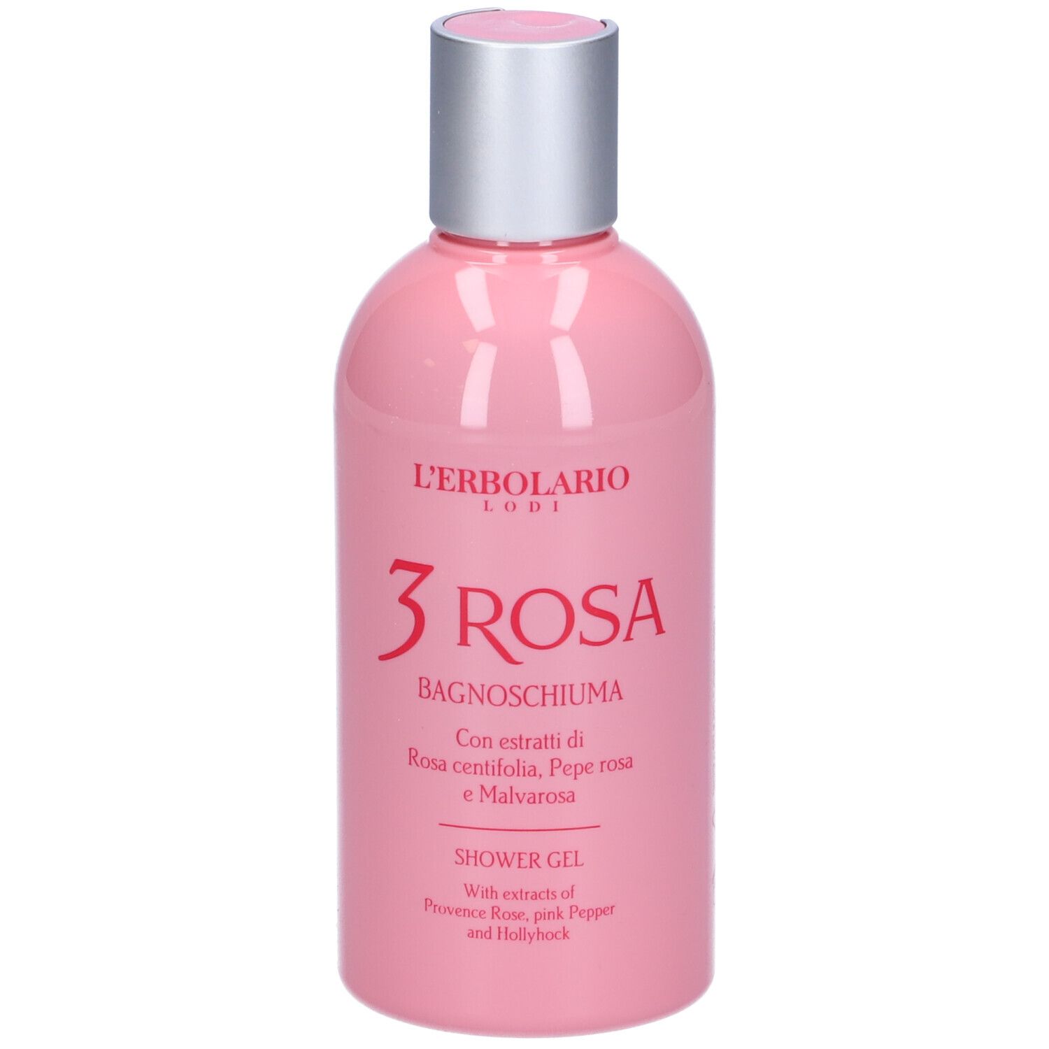 L'Erbolario 3 Rosa Bagnoschiuma 250 ml Schiuma da bagno