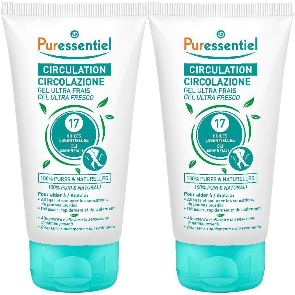 Puressentiel Circolazione Gel Ultra Fresco 2x125 ml