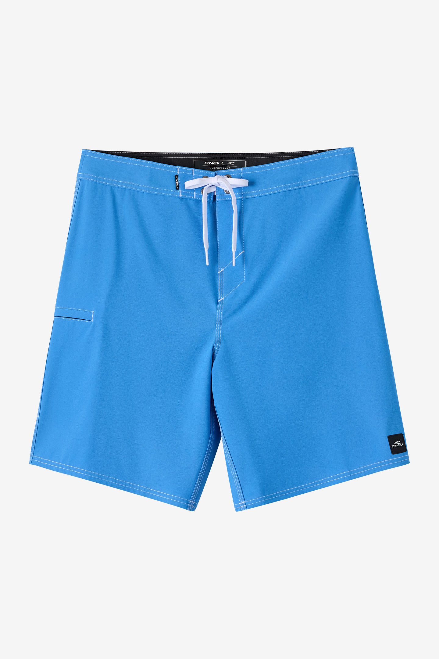 O'Neill Men's Hyperfreak Heat 19"" Board Shorts in Blue, Size 32, Elastane/Polyester