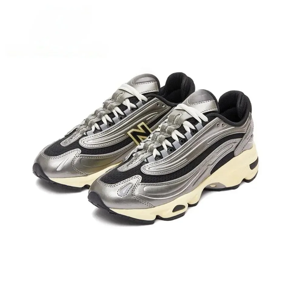 2026 NB1000 Klassische Vintage Laufschuhe Unisex Mesh-Leder Casual Low-Cut Bequeme Retro Grau-Silberne Sportschuhe