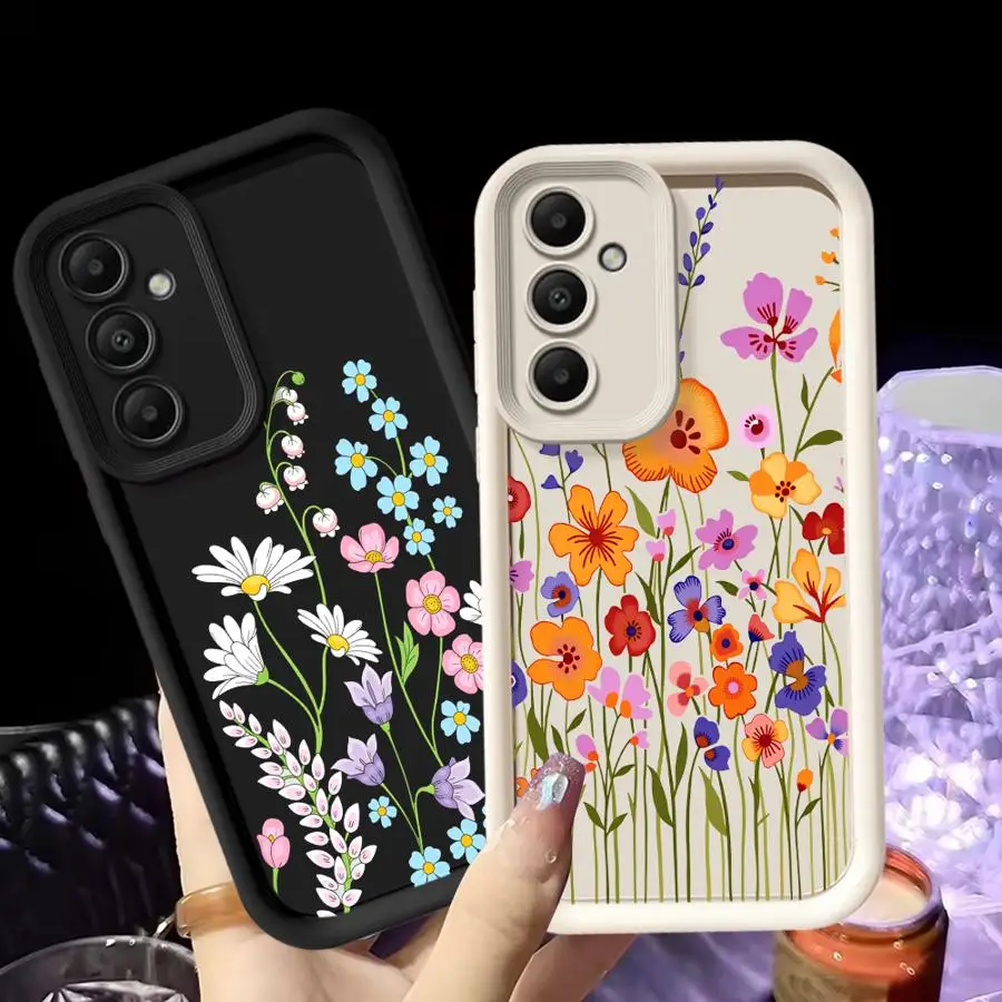 Handyhülle für Samsung Galaxy A53 A54 A26 A32 A34 A35 A36 A12 A13 A23 A51 A73 A15 A16 A71 A72 A56 Hübsche Blumen Image