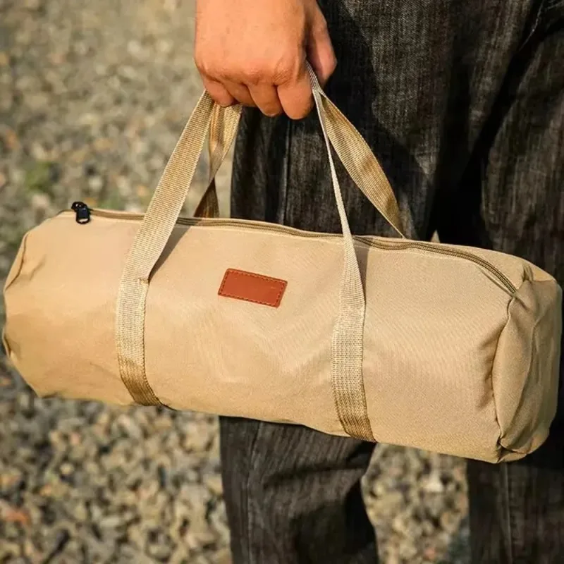 Camping-Zelt Windseil Bodenhering Werkzeug-Aufbewahrungstasche Camping-Zubehör Outdoor Handliche Zylindrische Tasche Image