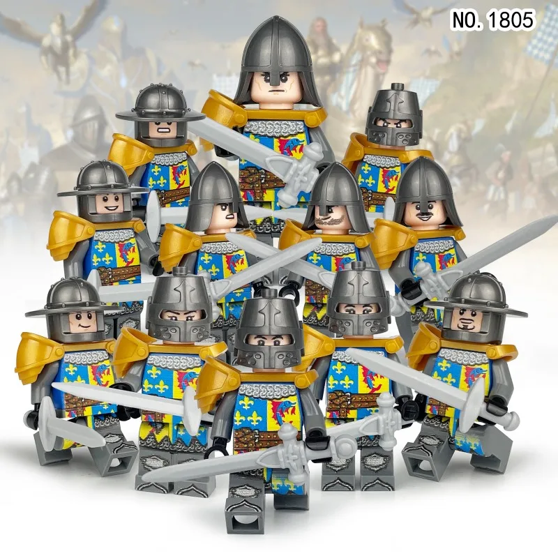 Grenzüberschreitender Großhandel M1801 M1805 M1806 M1813 M1811 M8097 M8180 mittelalterlicher Soldat Image