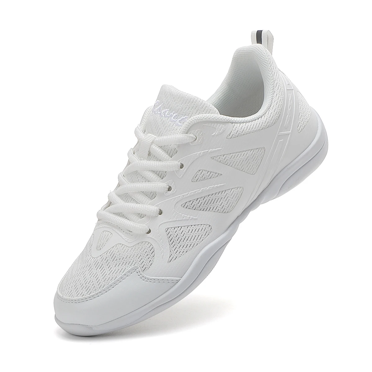 Weiße Cheerleading-Schuhe für Mädchen und Damen, rutschfeste Cheer-Schuhe, atmungsaktive Jugend-Cheer-Trainer-Sportschuhe 2415
