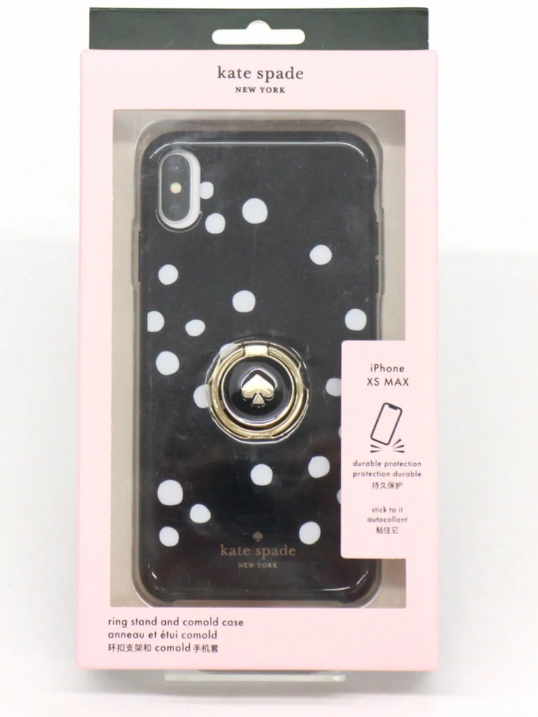 Kate Spade Cell Phones & Accessories | Kate Spade New York Phone Case. Fits Iphone & Xs Max Nwt | Color: Black | Size: Os