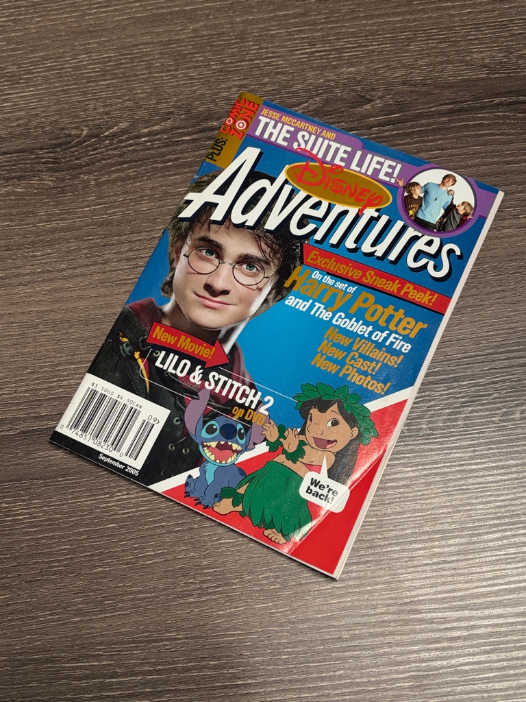 Disney Other | $10 Disney Adventures Magazine September 2005 | Color: Red | Size: Os