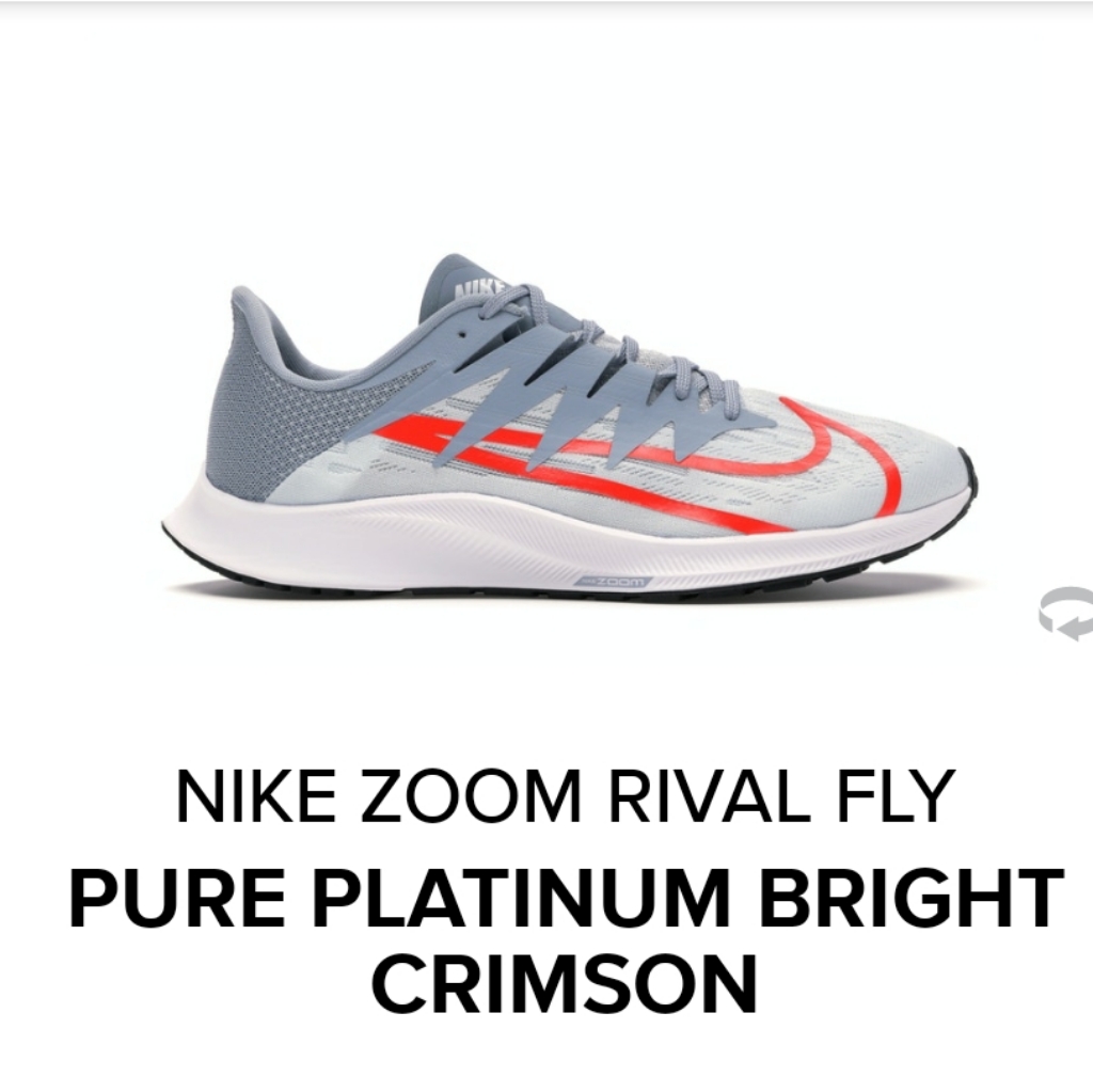 Nike Shoes | (Ew)Nike Zoom Running Men Sneakers | Color: Gray/White | Size: 12