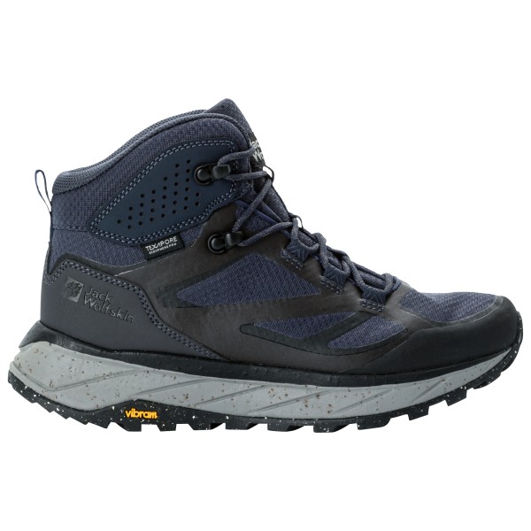 Jack Wolfskin - Women's Terraventure Texapore Mid - Wanderschuhe 37,5 | EU 37,5 blau/schwarz