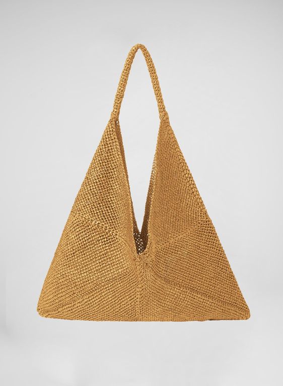 Sid Raffia Bag - Yellow - A.L.C. Beach Bags