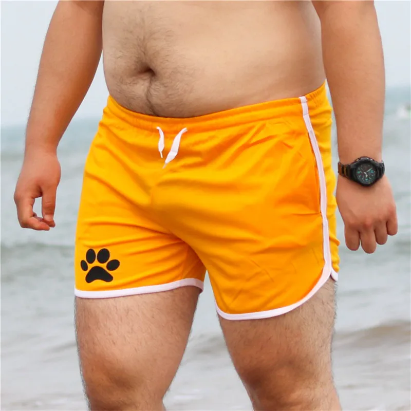 Short de Sport en filet pour hommes, griffe de patte d'ours, maille, Fitness, musculation, séchage rapide, vêtements de Sport M L XL XXL 3XL 4XL 5XL