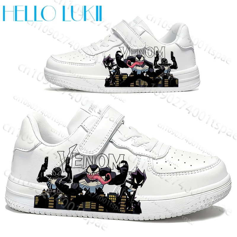 Venom Kids Sportschuhe im neuen Design für Jungen und Mädchen, modische, bequeme Sneaker mit Liebesdruck, Größe 28–40, 2026