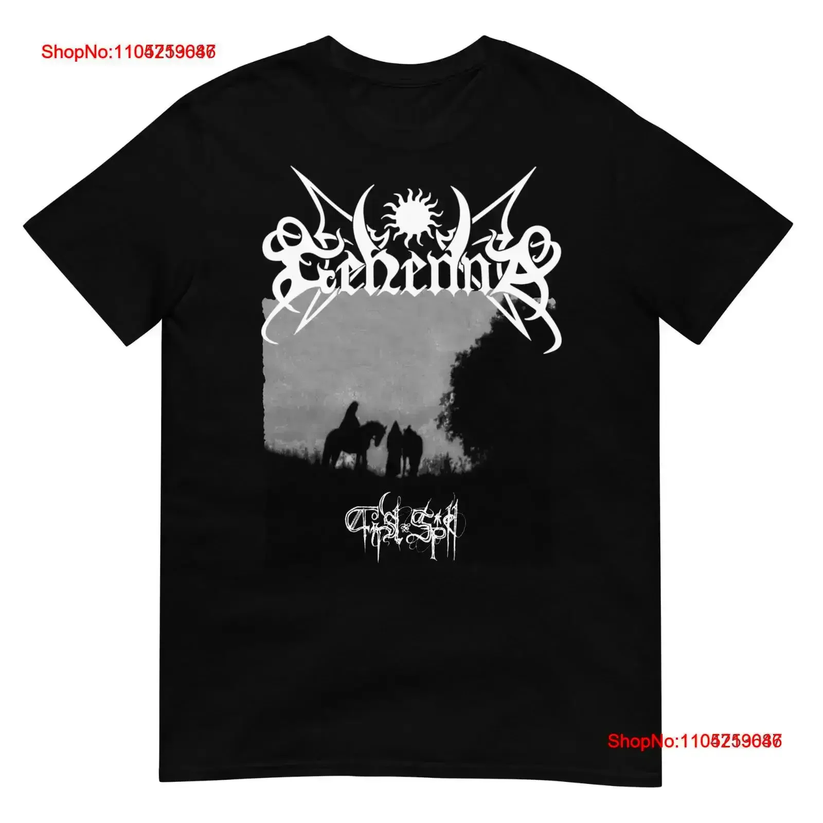 GEHENNA First Spell Weißes Logo Einseitiges T-Shirt im Vintage-Stil, gewaschen, bequeme Streetwear, leicht homme, vielseitig, weich, Vintage