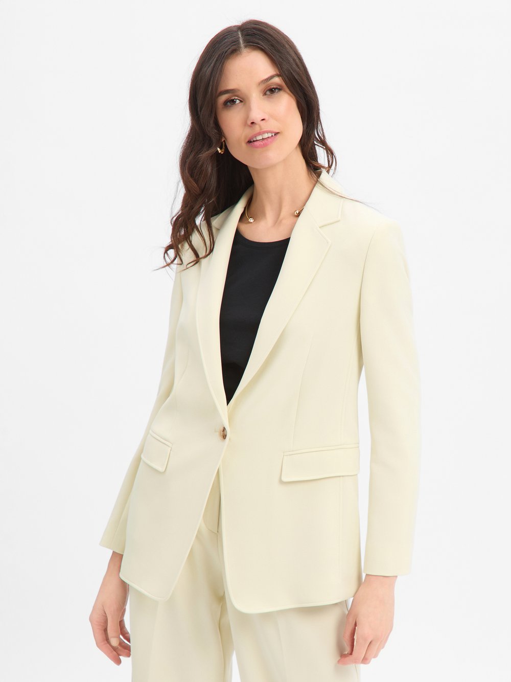 BOSS Orange Blazer Damen beige, 40 Image