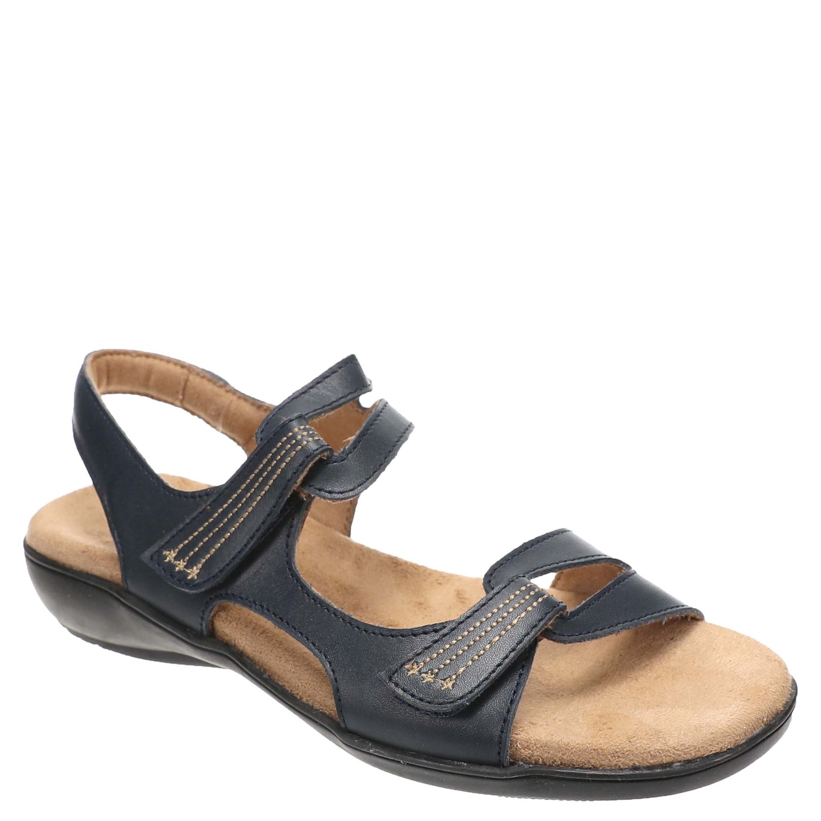 Trotters Katarina - Womens 9 Navy Sandal Medium