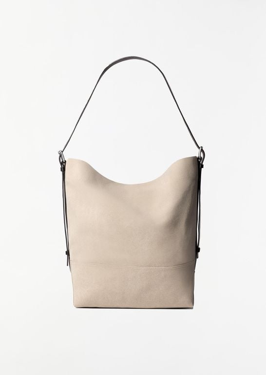 Belted Tote Bag - White - Lemaire Totes