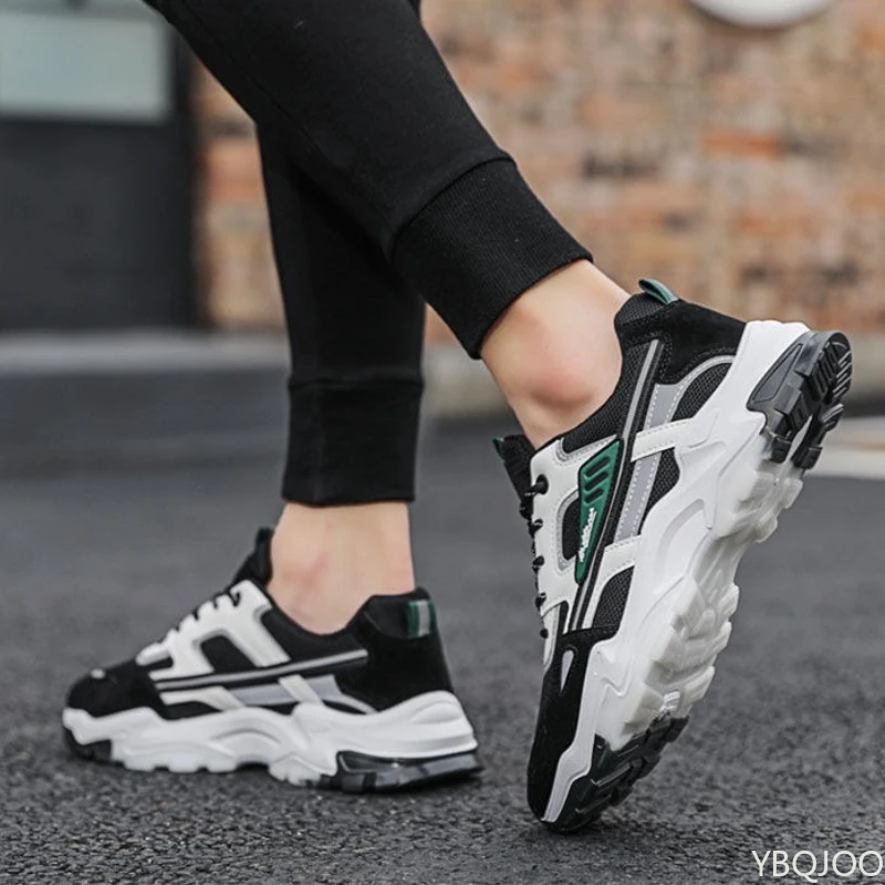 2025 Große Größen Herbstmode Neuheit Atmungsaktive Lässige Bequeme Herrenschuhe Vielseitige Leichte Flache Sportschuhe für Herren