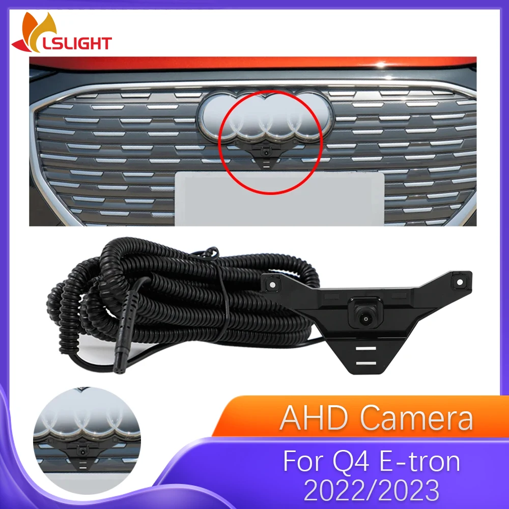 Auto-Frontkamera für Audi Q4 E-tron 2022–2023 OEM AHD Nachtsicht Fisheye Weitwinkel 150 ° Kamera-Parkmonitorsystem Image