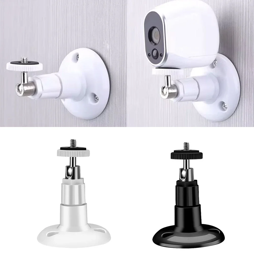 Wandhalterung für Ring Indoor Cam & Stick Up 360 ° Verstellbare Kamerahalterung für den Außenbereich, hochwertige Halterung für Zuhause Image
