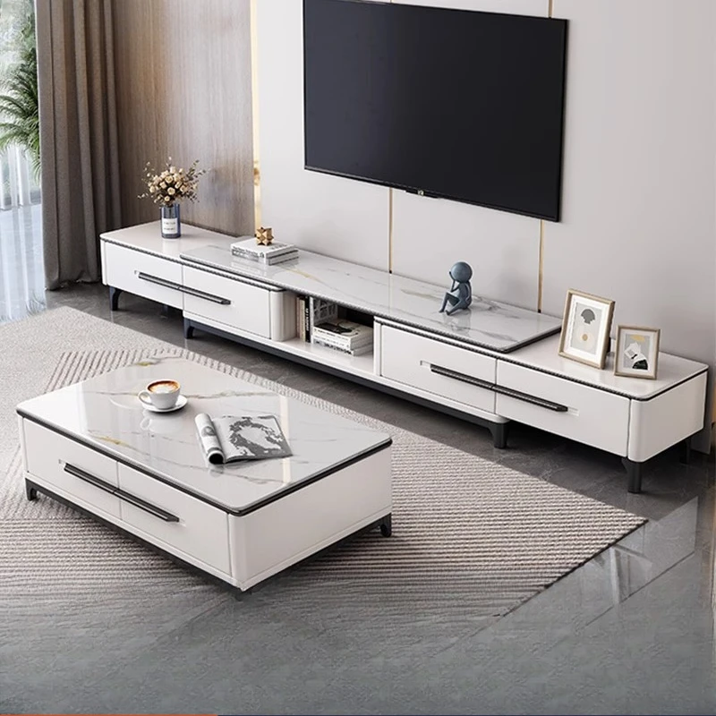 Design pas cher meuble Tv verre mobile minimaliste meuble Tv Mobile Haushalt nordique Muebles De Salon meubles Salon