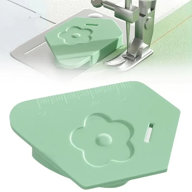 Règle magnétique multifonctionnelle pour machine à coudre avec grip antidérapant gradué, guide magnétique pour machine à coudre, accessoires pour machine à coudre, ourleur.