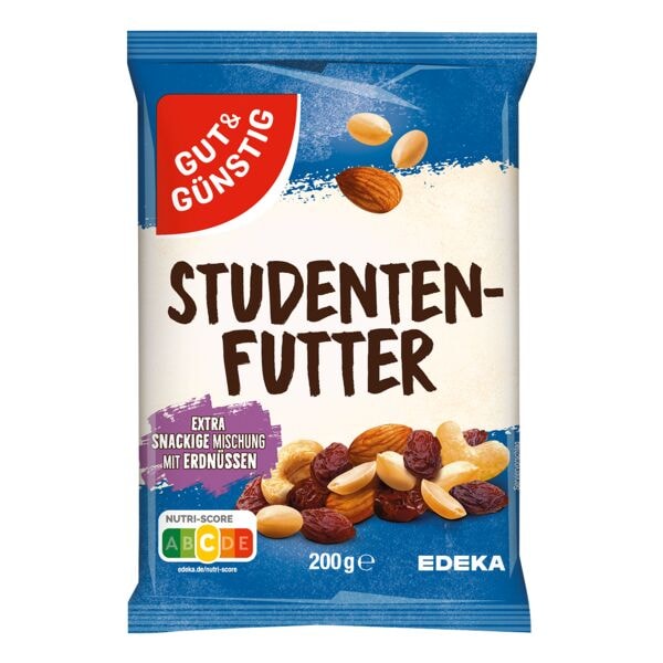 Gut & Günstig Kurzes MHD: Studentenfutter 200 g Image