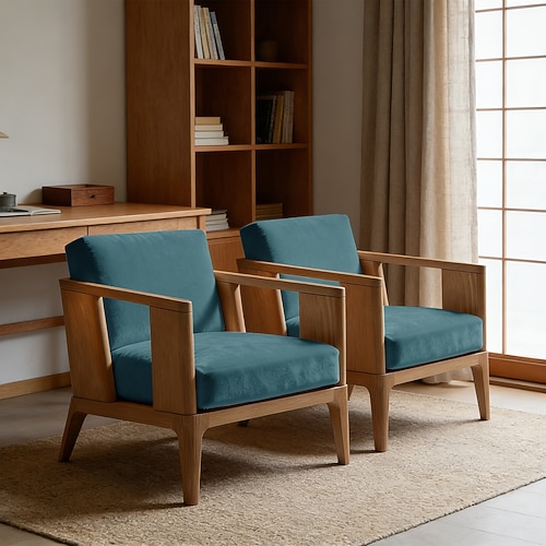 4-teiliges Set Stretch-Kissenbezüge für Terrassenmöbel, Outdoor-Sofa Ersatzbezüge für Sofas und Gartenmöbelkissen, waschbare und wiederverwendbare Möbelschutzhüllen