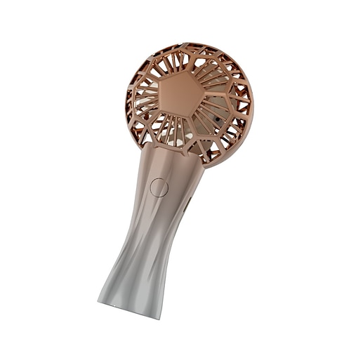 Geschenk für Fußballfans: Handventilator mit Fußballmotiv, 26 Stunden Akkulaufzeit, tragbarer, wiederaufladbarer Mini-Ventilator mit 3 Geschwindigkeitsstufen, leise, ideal für Stadionbesuche, Reisen Image