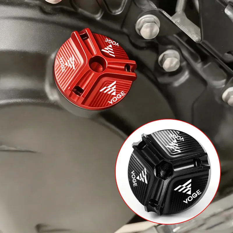 Per VOGE 200AC 300AC 300R 300RR 500R 500DS 650DS 500R 600DS Accessori Moto Tappo Olio Motore CNC